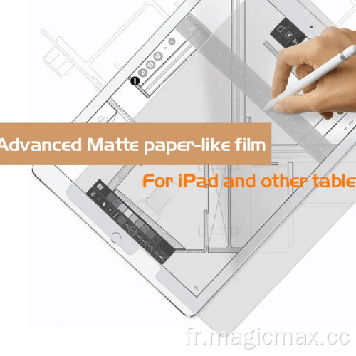 IPad Anti Blue Light Paper Texture Texture Écran Protecteur